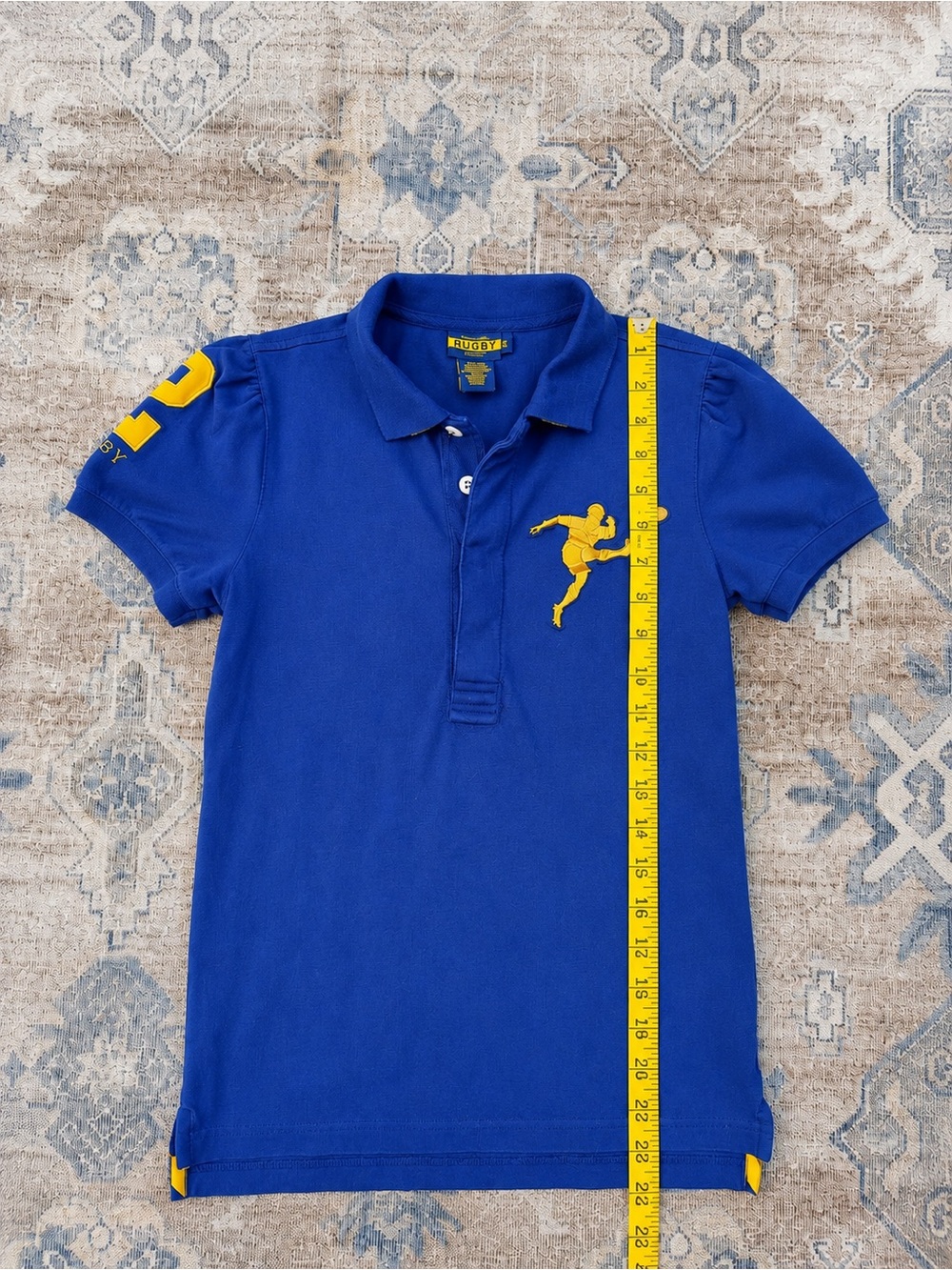 Rugby Ralph Lauren Big Kicker #2 Polo Shirt Small Rare Discontinued - Picture 7 of 10
